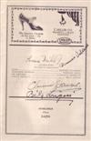 DRACULA. Playbill Signed on the cast pages by Bela Lugosi, Terence Neil, Clarence Derwent, Donnee Waldron, and others.